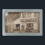 Clube Fox River Club, de 1880, Pesca Elgin<br><div class="desc">Estes produtos são feitos com uma fabulosa fotografia antiga que tem mais de 125 anos! O original é um vidro negativo que foi escaneado e limpo um pouco num programa Foto. O toning de sepia foi adicionado ao processamento poste. Esta imagem nos leva a tempos mais simples. A origem desta...</div>