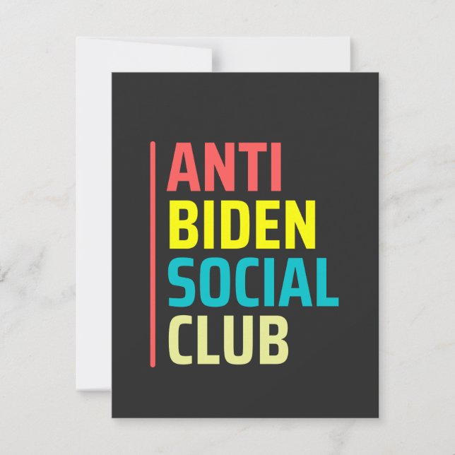 Clube social anti Biden (Frente)