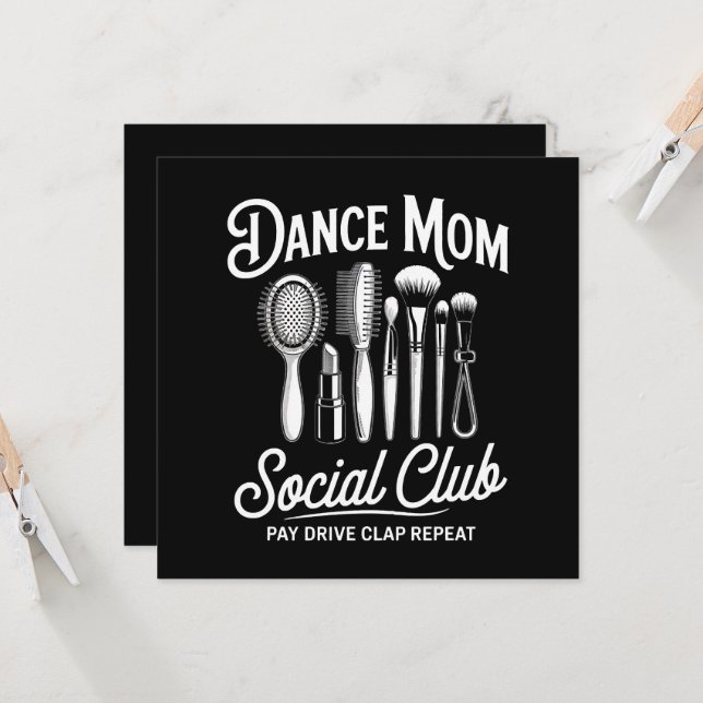 Clube Social de Mãe de Dança Mamãe (Frente/Verso In Situ)