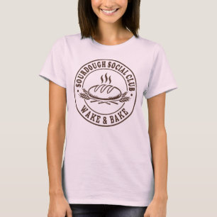 Clube Social de Massa Ácida Camisa Engraçada de Pa