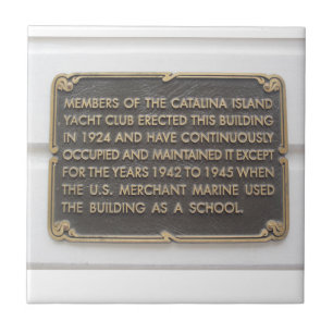 CLUBE YACH AZULEJO DA CATALINA ISLÂNDIA CERAMIC 19