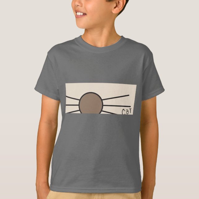 CM Whiskers Logotipo T-Shirt (Frente)