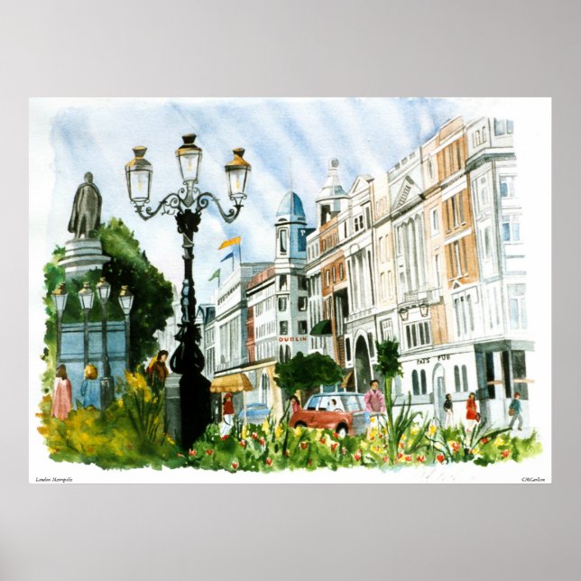 CMCarlson London Metropolis Poster (Frente)