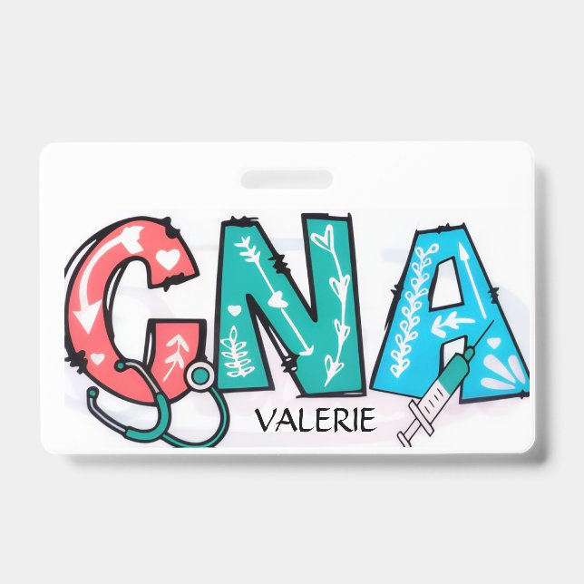 CNA Crachá de Nome (Frente)