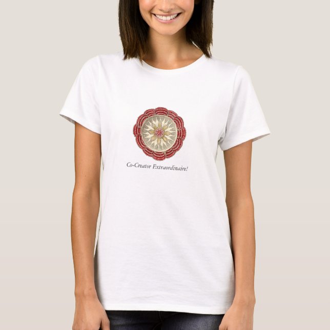 "Co-autor delicioso Extraordinaire!" T-shirt (Frente)