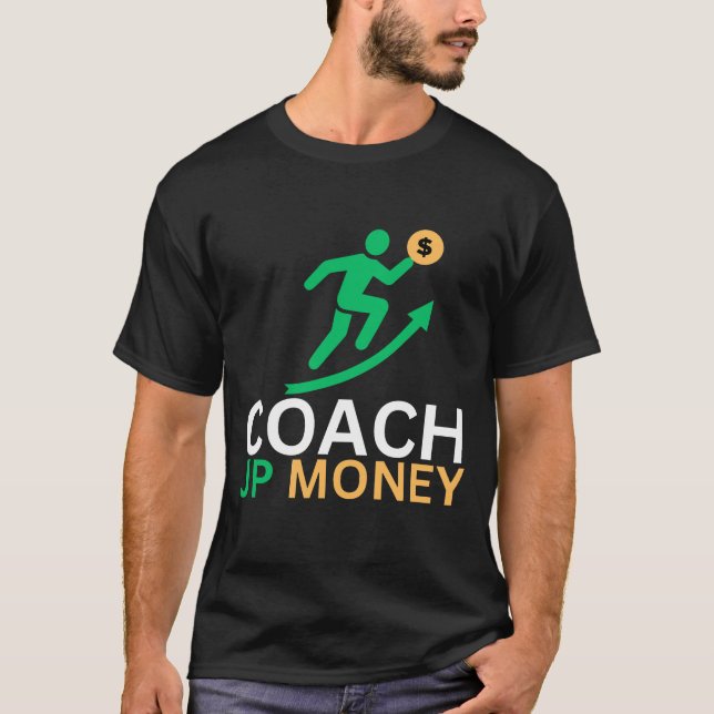 Coach JP Money T-Shirt (Manga de Atalho) (Frente)