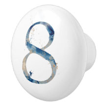 Coastar Home Blue Watercolor Nr 8