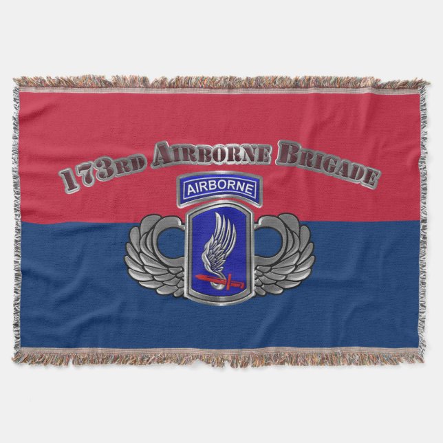 Cobertor 173rd Airborne Brigade  (Frente)