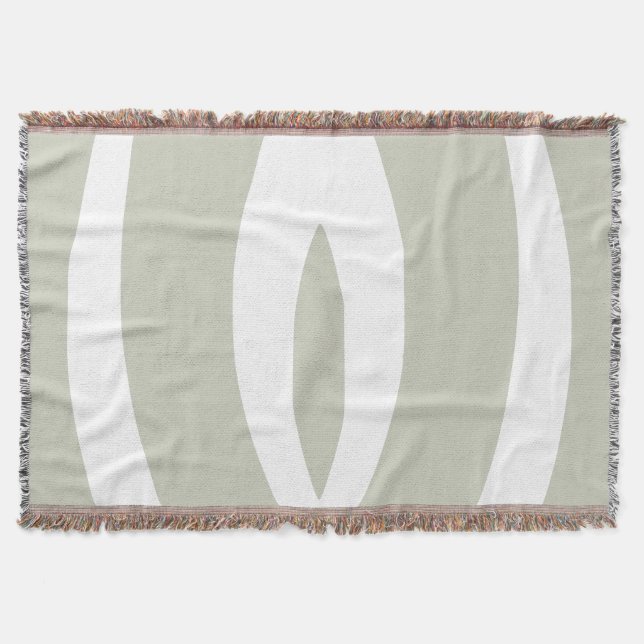 Cobertor 1 Ritmo de natureza minimalista (Frente)