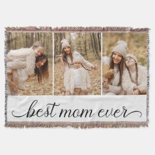 Cobertor 3 Fotocolagem Melhor Mãe De Todos