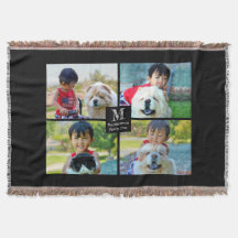 4 Colagem Personalizada de Fotos com Monograma