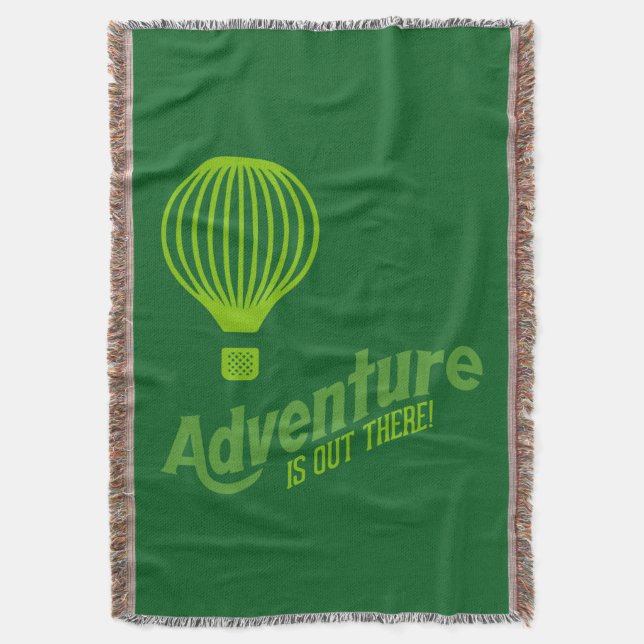 Cobertor A aventura está lá fora 2 (Frente Vertical)