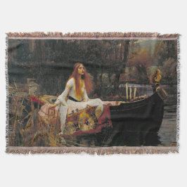 Cobertor A Dama de Shalott 1888 John William Waterhouse