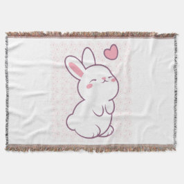 Cobertor A Little Bunny Made of Feelings