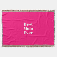 A melhor mãe já foi na moda moderna fuchsia rosa-q