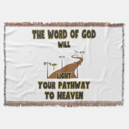 Cobertor A Palavra De Deus Vai Acender