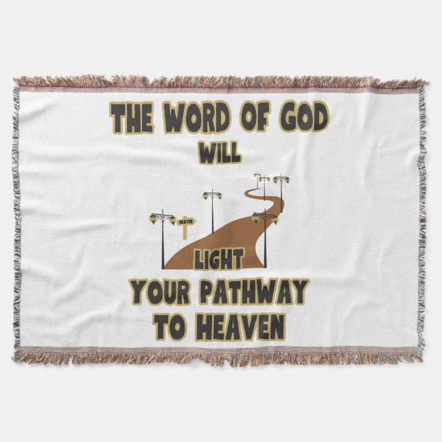 Cobertor A Palavra De Deus Vai Acender (Frente)