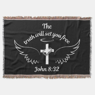 Cobertor A Verdade Vai Libertar John 8:32