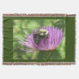 Cobertor Abelha Sobre O Astro