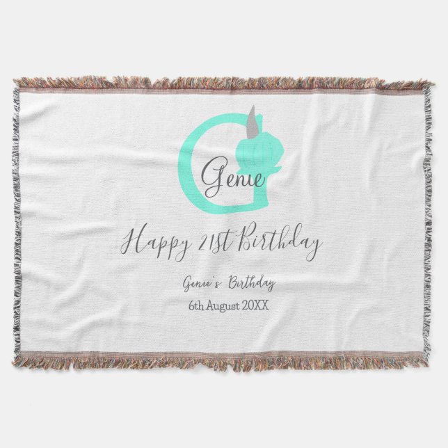 Cobertor Abóbora verde outono 211 cinza pastel (Frente)