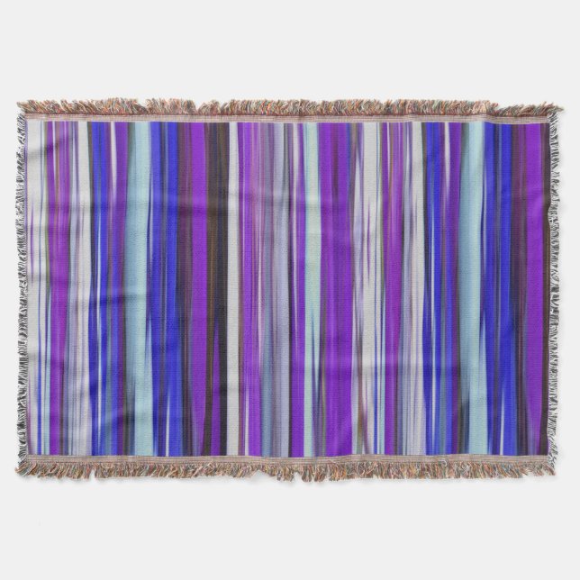 Cobertor Abstrato nº 2: Desfocamento do Ultravioleta (Frente)