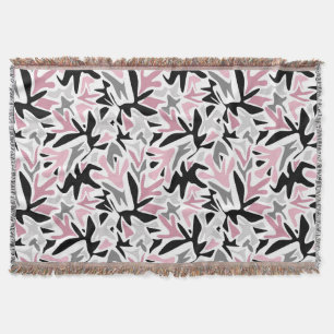 Cobertor Abstrato, Preto e Rosa, Juventude, Pílula Moderna