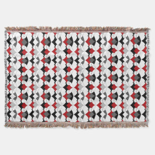 Cobertor Abstrato tribal.