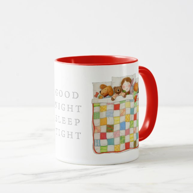 Cobertor Aconchegante Caneca Vermelha Combo (Frente Esquerda)