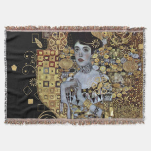 Cobertor Adele Klimt Throw Blanket