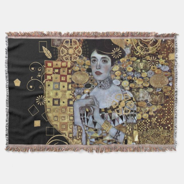Cobertor Adele Klimt Throw Blanket (Frente)