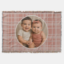 Adorno de Foto Personalizada de Família em Terraco