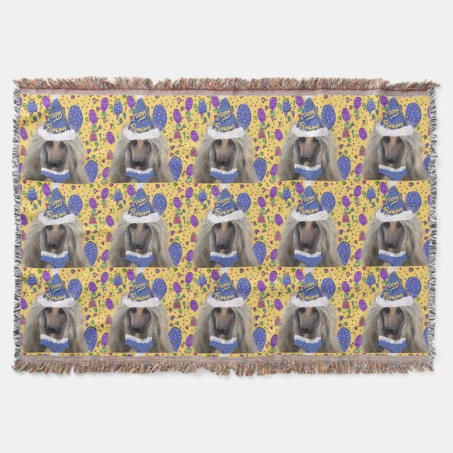 COBERTOR AFGHAN HOUND (Frente)