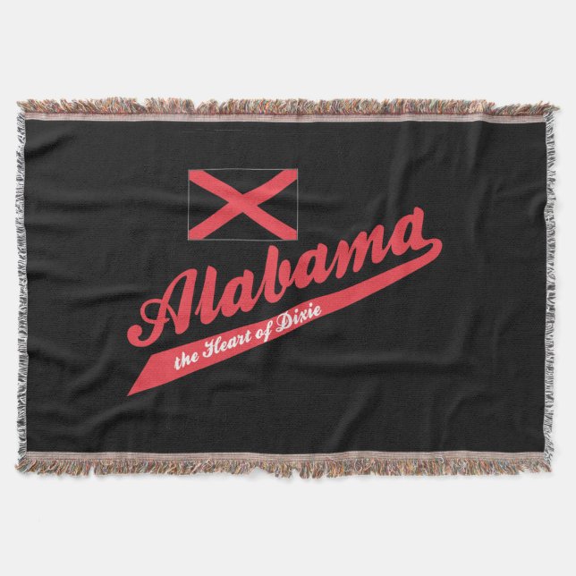 Cobertor Alabama Heart of Dixie (Frente)