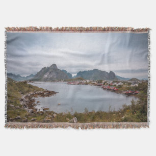 Cobertor Aldeia de Pesca Lofoten