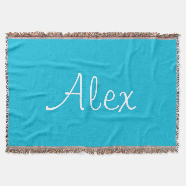 Cobertor Alluring Aqua (Frente)