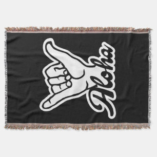 Cobertor Aloha Shaka Hand, sinal de Hang Loose