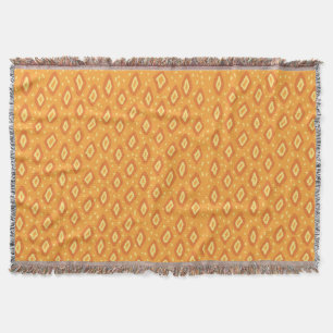 Cobertor Amarelo e laranja