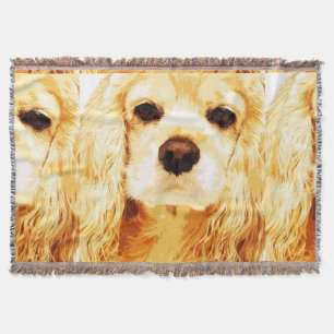 Cobertor Americano cocker spaniel