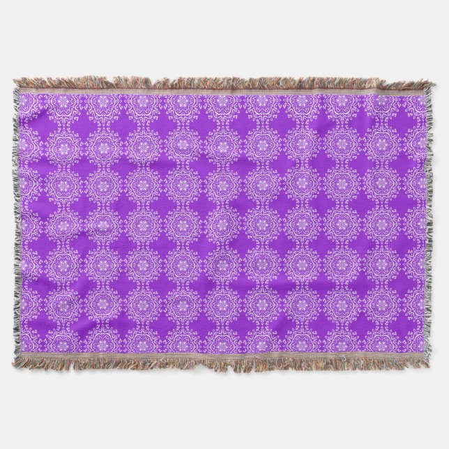 Cobertor Ametyst Mandala (Frente)