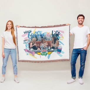 Cobertor AMIGOS™ Quando o café é vida