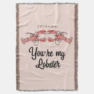 Cobertor AMIGOS™ Você é a minha citação de Lobster Waterc