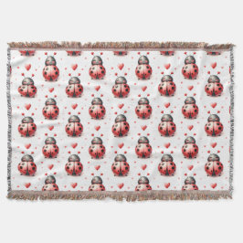 Cobertor Amor de Joaninha