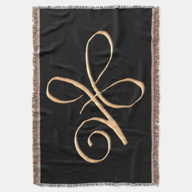 Cobertor Amor Incondicional Dourado (Frente Vertical)