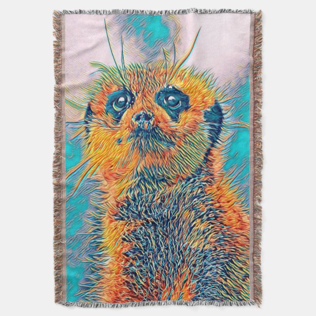 Cobertor AnimalMix_Meerkat_005 (Frente Vertical)