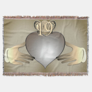 Cobertor Aniversário Claddaugh PhotoThrow Blanket