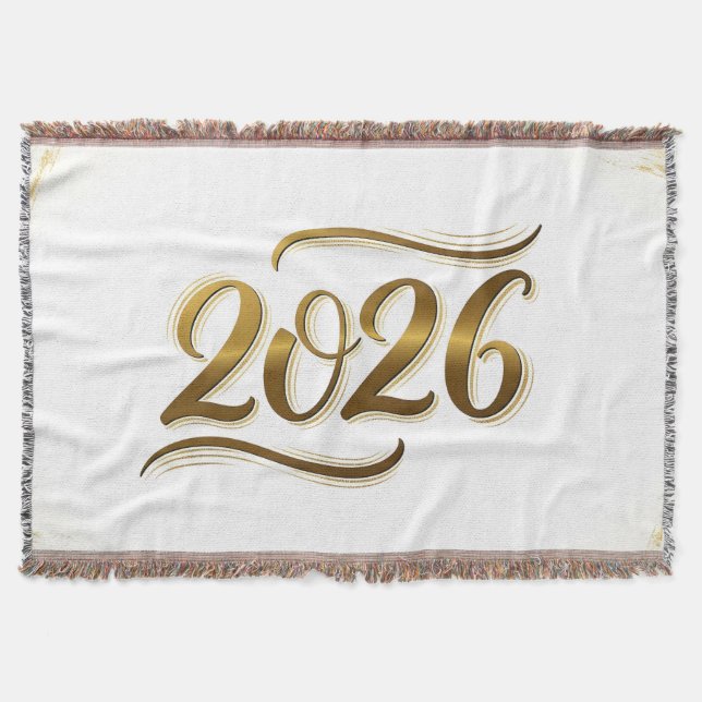 Cobertor Ano Novo 2026 (Frente)