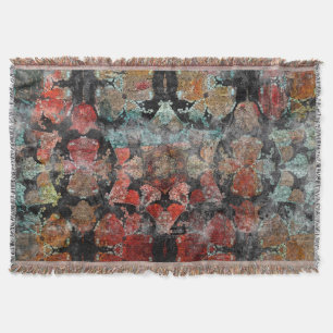 Cobertor Antiguamente Grunge Vintage Velho Carpete De Lã Fí