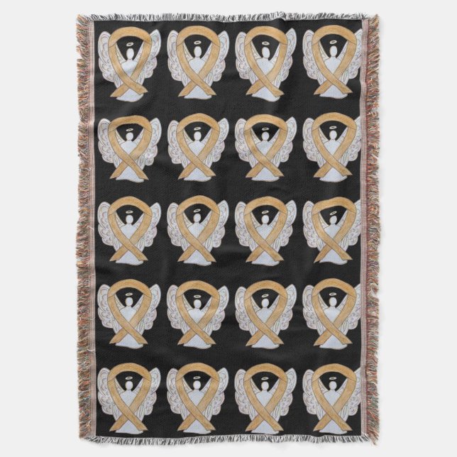 Cobertor Apêndice Cancer Sensibilização Banheiras de Fita (Frente Vertical)