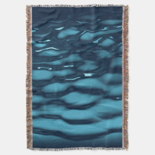 Cobertor Aqua Blue Water Waves