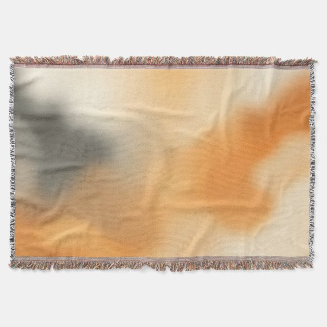 Cobertor Arte Abstrata Suave com Brilho Turvo (Frente)